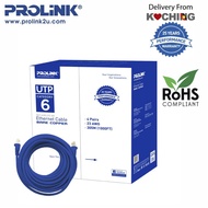 PROLiNK CAT6 100% HCCA / Solid Full Copper UTP Network Ethernet Cable (305m)