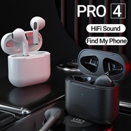 Pro4 Bluetooth Earphone TWS Wireless Headphone Mini In-Ear Stereo Bass Music Earbud Sports Gaming He