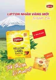 Trà Đen Túi Lọc Lipton Nhãn Vàng 2g X 100 Gói