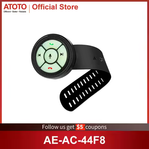 ATOTO 44F8 Watchband Style Wireless Remote Control For Both Car Radio Luminous Buttons Key Substitut
