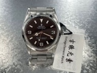 Rolex Explorer I 14270 T25 面．serial number U Double lock