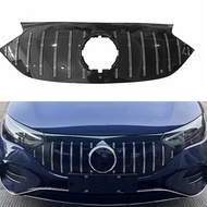 Front Grille Grill For Mercedes Benz EQE Class V295 2023-2024 EQE350 EQE450 EQE500 GT Style Silver U