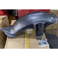 YAMAHA NVX155 V1 / NMAX155 (2021) V1 CARBON REAR TYRE HUGGER / FENDER INNER / FENDER COVER / TYRE MU