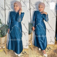 Children's Mermaid Dress with Premium Lace Combination, Luxurious Children's Eid Clothes