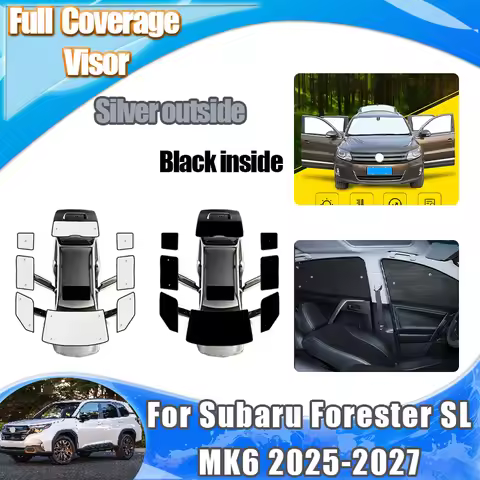 For Subaru Forester SL MK6 2025 2026 2027 Visor Car Full Cover Sunshade Car Side Window Shade Sunscr