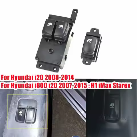 High Quality Power Window Lifter Control Switch Button For Hyundai i800 i20 H1 iMax Starex 2007-2015