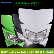 Motorcycle Headlight Fairing For Kawasaki KMX KX KLX KLR KLE ZZR KDX 110 125 140 250 300 450 650 WR 