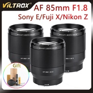 VILTROX 85mm F1.8 II Auto Focus Lens Full Frame Portrait Lens AF for Sony Lens E Fuji Lens fujifilm X Nikon Z mount Camera Lens