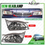 [ CLEARANCE ] Headlamp Toyota Corolla AE111 1996 - 1999 Front Headlight Lamp Right Left Replacement 