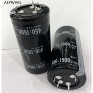 Frequency converter inverter capacitor 450v1500mf  1500uf 450v 4P NEW ORIGINAL 40*80MM 450v1500uf