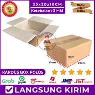Cardboard Box New Thick 25x20x10 Cm PackingPOLOS Kotak