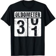 Oldometer 31 Shirt Vintage Funny 31St Birthday Gift Idea T-Shirt