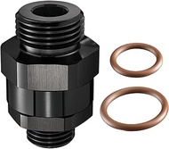 EVIL ENERGY 6AN ORB Male to 8AN ORB Male Swivel Fitting Adapter, Aluminum Black