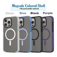 Case for SAMSUNG S22ultra S23 S23plus S23ultra S24 S24plus S24ultra Magsafe Colored Shell Case