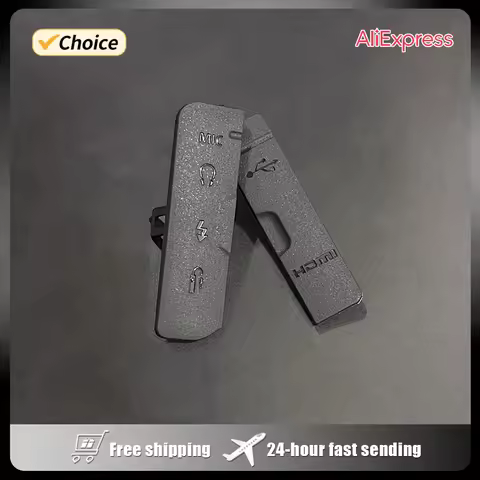 NEW For Canon 7D2 7D II HDMI-compatible MIC Cap Interface Cover USB Rubber Lid Door 7DM2 7D Mark 2 I