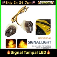 SIGNAL LED FAIRING TAMPAL UNIVERSAL MOTOR LC135 RS150 RSX R15 R15M R25 MT15 Y15 Y16 FZ150 SYM VF3i R