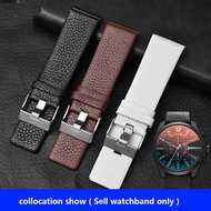 DIESEL Genuine Leather Watch Band Unisex Dz4323 Dz1657 Dz4344 Cowhide Bracelet 24 26 28mm