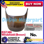 DIKDOKMOTORPART Yamaha Rxz Mili Windshield Cowling Visor Brown,Cermin Kepala Rxz