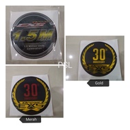 Sticker Motor Honda Ex5 Dream 1.5M Sticker Kepak Motor Honda EX5 30th Anniversary
