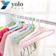 YOLO Clothes Towel Hanger Multifunction Space Saver for Clothes Storage Racks