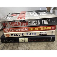 Preloved novel/books/buku terpakai (English novel) Part 2