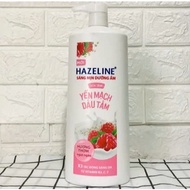 Sữa tắm Hazeline Yến Mạch Dâu Tằm Mtacha Lựu Đỏ Sữa Ong Chúa Hoa Ly chai 1KG