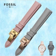 Fossil Women's Leather Watch with Butterfly Buckle ES3793 4202 3894 Pink Grey 14 16mm