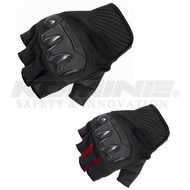 GK242 MOTORCYLE PROTECTION HALF FINGER RIDING GLOVE COMFORTABLE COTTON 3D PROTECTIVE RIDING GLOVE GK