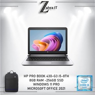 HP PROBOOK 430 G3 ULTRABOOK [ CORE I5-6TH GEN / 8GB RAM / 256GB SSD ] ONLINE CLASS / STUDENT LAPTOP - WINDOWS 10
