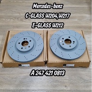 100% GENUINEMERCEDES BENZ A CLASS W177 A180 A200 A250 FRONT DISC ROTOR 247 421 08 12