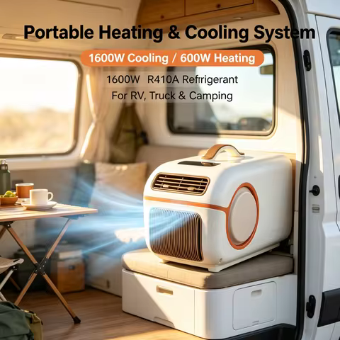 Aspligo 6000BTU Outdoor Tent Air Conditioner Portable Camping Air Conditioning 110V 220V For Bedroom