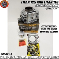 LIFAN 125 AND LIFAN 110 CYLINDER BLOCK KIT STEEL "MP" (UC08K1LD5)