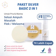 Leika Skincare 2-in-1 Package - Black Spot Serum, Thick Spot Soap, Stubborn Black Spot Treatment