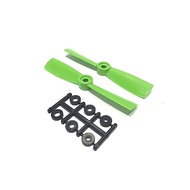 HQProp 4X4.5 Green Tempered Glass Fiber Composite Material Multi-Axis Dedicated Flat Head Propeller 