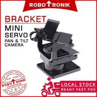 Pan & Tilt 2 Axis Servo Bracket Set For Mini / Small (180°) SG90 9G / MG90S, FPV Camera Ultrasonic M