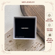 Silver Ring "Eternity Row" - Eternal Light