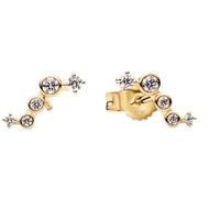 Spot Goods Hot selling couple's original women's jewelry Pandora Era Lab-Grown Diamond Droplet Stud 