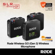 RODE Wireless GO (Gen 3) 2-Person Compact Digital Wireless Microphone System/Recorder