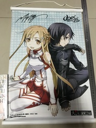 Sword art online SAO มือ2 ผ้าแขวน50cm มือ1แกะถ่าย