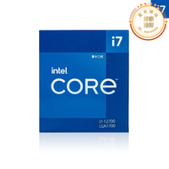 適用pc  12代 酷睿 i7-12700 盒裝/散片 cpu 處理器
