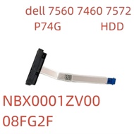 Laptop HDD Hard Drive Cable for DELL Inspiron 14 7460 7472 3451 15 7560 7572 P74G P61F 5758 08FG2F 8