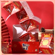 2024 New Year Red Packet Bounce Box Creative Surprise Explosion Gift Box Gift Box Multifunctional Photo Album Box Surprise Gift Box Outlo