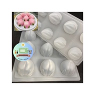 4D 8-cell peach mold. Umbrella size 5x5x5cm. Net weight 30g. Make jelly, sticky rice, steamedPiecees