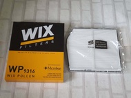 กรองแอร์ Volvo  XC90  I  ( 2002 - 20014 )  ทุกรุ่น   Cabin Air Filter  WIX WP9316 / WP 9316