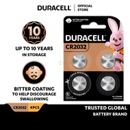 Duracell Specialty CR2032 Lithium Coin Battery 3V, pack of 4
