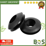 7mm Grommet Rubber for PE PVC Hose Seal Grommet 7mm Offtake 7mm black