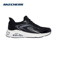 Skechers Men Slip-ins SKECHERS Street Tres-Air Uno Vision-Airy Shoes - 183083-BLK Air-Cooled Memory 