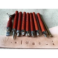 [Mile Knock Knock] Leather Carving Simple Experience Tool Set 9 Pcs DIY