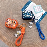 AirPods耳機殼 保護殼 史努比 耳機殼 藍牙耳機殼 蘋果耳機殼 可愛卡通 掛繩款 適用 AirPods 1 2 3 4 Pro Pro2 Pro3 防摔保護套 收納盒 免費順豐智能櫃