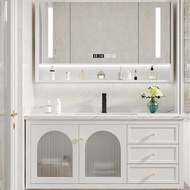 [Sg Sellers] basin cabinet Bathroom Cabinet Wash Basin Mirror Cabinet toilet cabinet Rock Plate Bathroom bathroom mirror  vanity cabinet  Cabinet Ceramic Basin